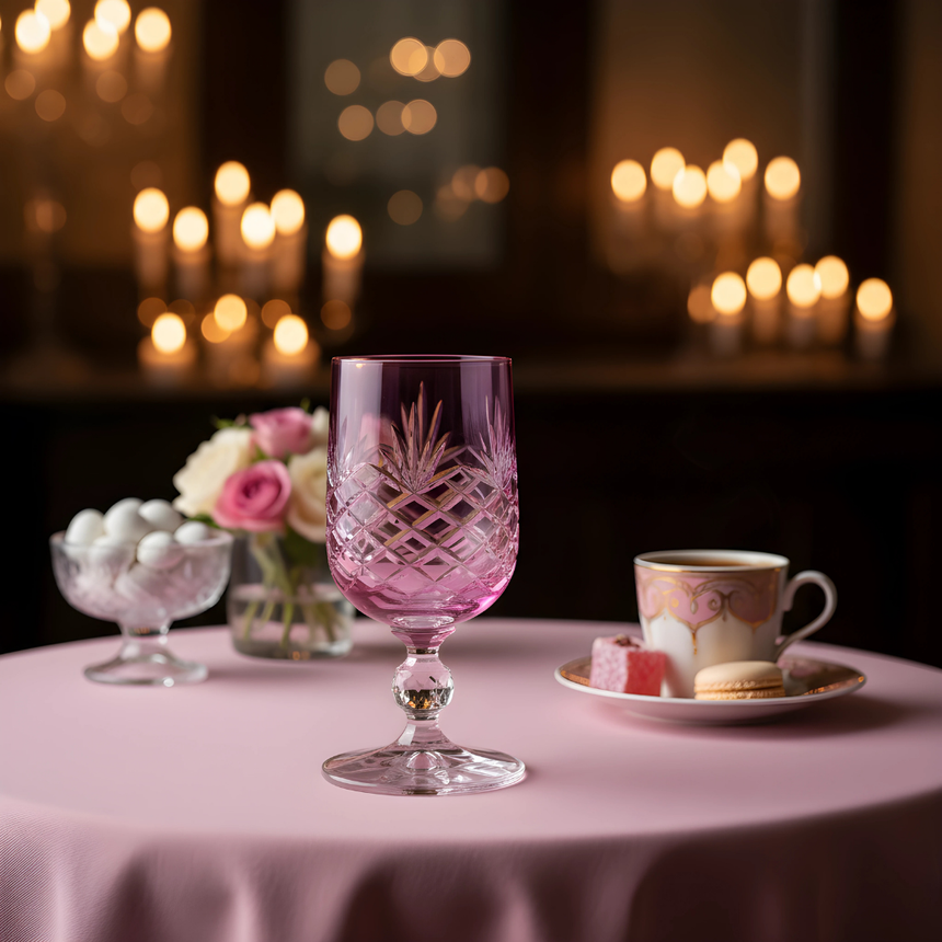 Bohemia Crystal Ara Kahve Yanı Su Bardağı - Margerie Crystal