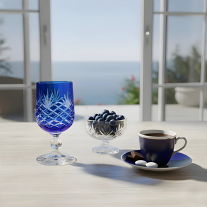 Bohemia Crystal Ara Kahve Yanı Su Bardağı - Margerie Crystal