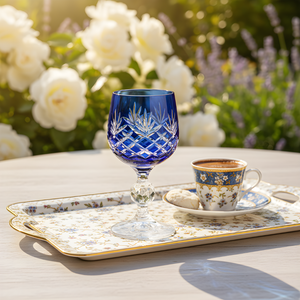 Bohemia Crystal Ara Kahve Yanı Su Bardağı - Margerie Crystal