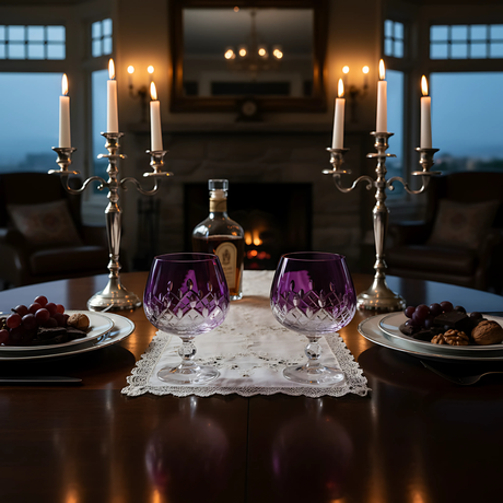 Bohemia Crystal ARIA Kahve Yanı Su Bardağı - Margerie Crystal