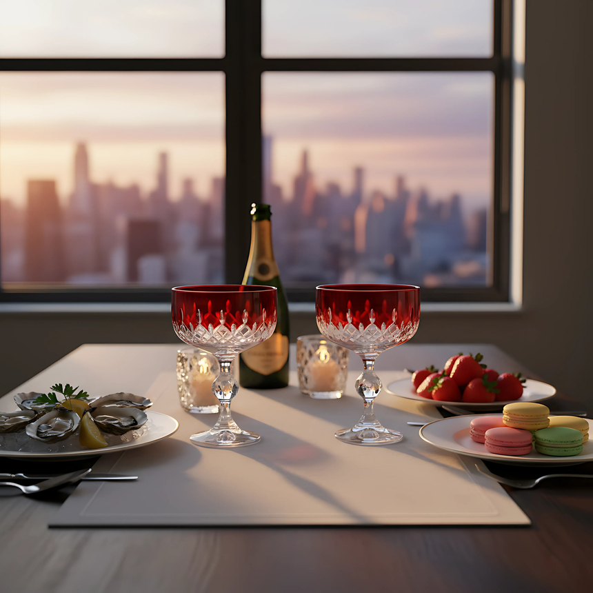 Bohemia Crystal Dondurmalık - Margerie Crystal