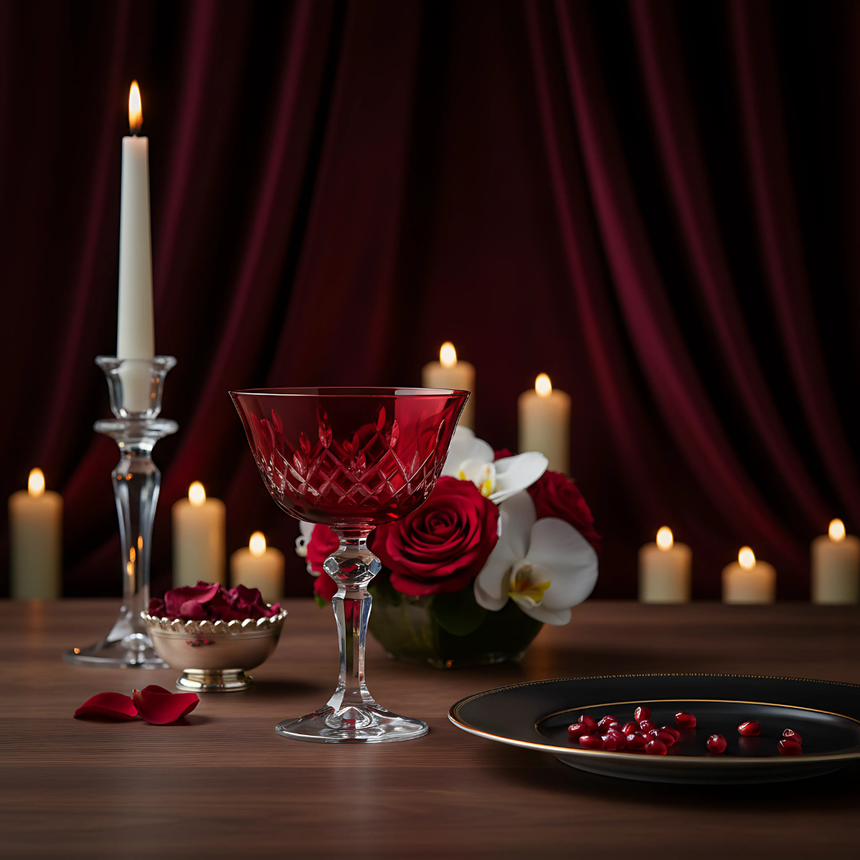 Bohemia Crystal ARIA Kristal Kadeh - Margerie Crystal