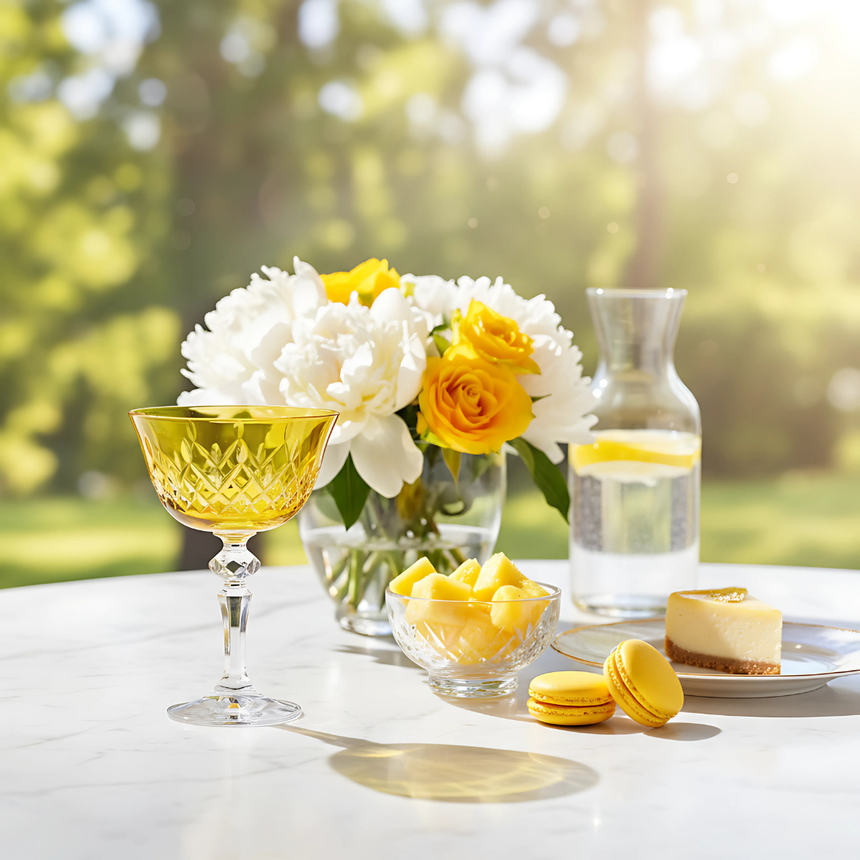 Bohemia Crystal ARIA Kristal Kadeh - Margerie Crystal