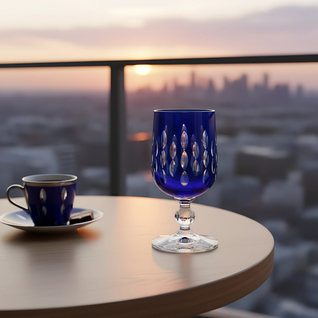 Bohemia Crystal Royal Kahve Yanı Su Bardağı - Margerie Crystal