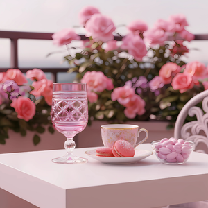 Bohemia Crystal Olia Kahve Yanı Su Bardağı - Margerie Crystal