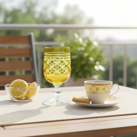 Bohemia Crystal Olia Kahve Yanı Su Bardağı - Margerie Crystal