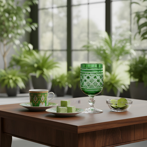 Bohemia Crystal Olia Kahve Yanı Su Bardağı - Margerie Crystal