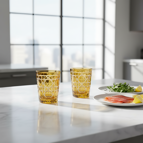 Gloria Cam Su Bardağı - Margerie Crystal