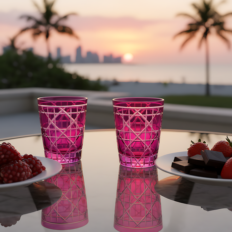 Gloria Cam Su Bardağı - Margerie Crystal