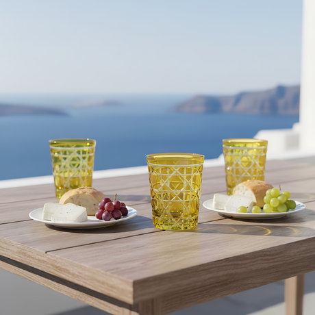 Gloria Cam Su Bardağı - Margerie Crystal