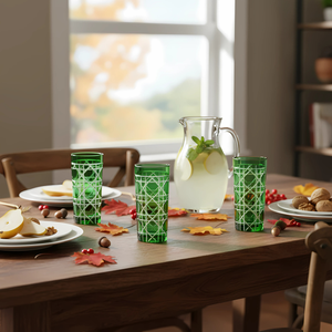 Gloria Cam Uzun Su Bardağı - Margerie Crystal