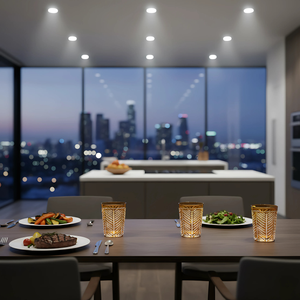 Lanza Cam Su Bardağı - Margerie Crystal