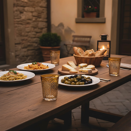 Lanza Cam Su Bardağı - Margerie Crystal