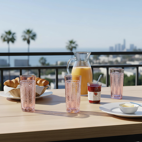 Lanza Cam Su Bardağı - Margerie Crystal