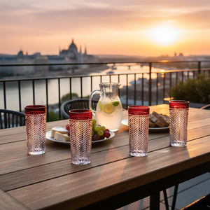 Lanza Cam Su Bardağı - Margerie Crystal