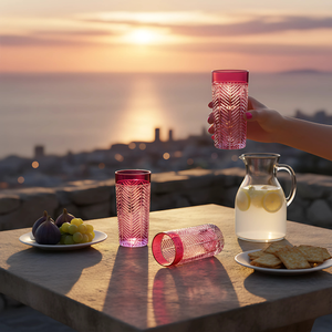 Lanza Cam Su Bardağı - Margerie Crystal