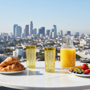 Lanza Cam Su Bardağı - Margerie Crystal