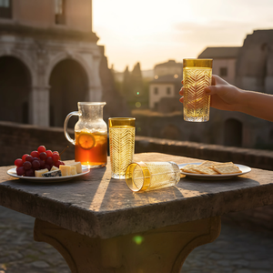 Lanza Cam Su Bardağı - Margerie Crystal