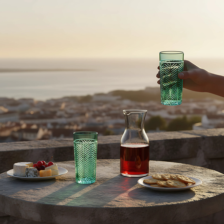 Lanza Cam Su Bardağı - Margerie Crystal