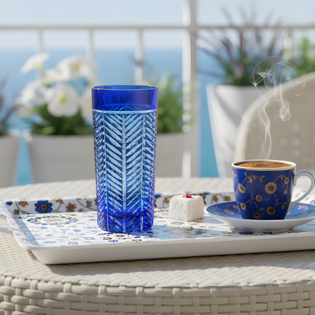 Lanza Cam Su Bardağı - Margerie Crystal