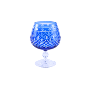 6 Renk Bohemia Crystal Ardea Kahve Yanı Su Bardağı 250ml (6'lı Set) - Margerie Crystal