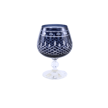 6 Renk Bohemia Crystal Ardea Kahve Yanı Su Bardağı 250ml (6'lı Set) - Margerie Crystal