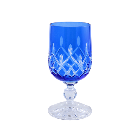 6 Renk Bohemia Crystal ARIA Kahve Yanı Su Bardağı 135ml (6'lı Set) - Margerie Crystal