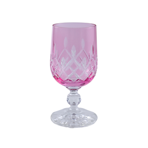 6 Renk Bohemia Crystal ARIA Kahve Yanı Su Bardağı 135ml (6'lı Set) - Margerie Crystal