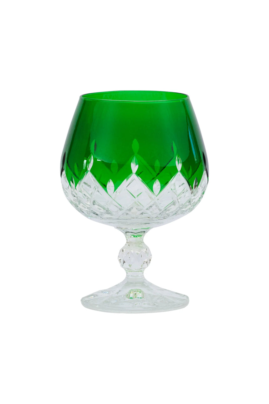 6 Renk Bohemia Crystal ARIA Kahve Yanı Su Bardağı 250ml (6'lı Set) - Margerie Crystal
