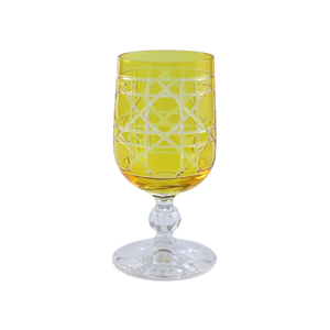 6 Renk Bohemia Crystal Gloria Kahve Yanı Su Bardağı 135ml (6'lı Set) - Margerie Crystal
