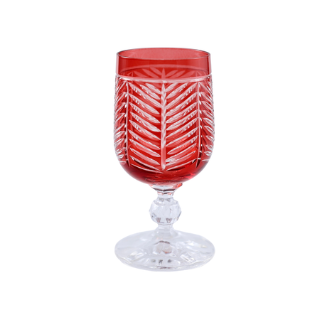 6 Renk Bohemia Crystal Lanza Kahve Yanı Su Bardağı 135ml (6'lı Set) - Margerie Crystal