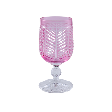 6 Renk Bohemia Crystal Lanza Kahve Yanı Su Bardağı 135ml (6'lı Set) - Margerie Crystal