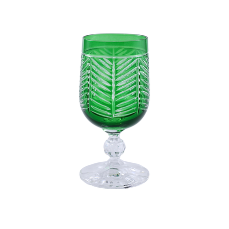 6 Renk Bohemia Crystal Lanza Kahve Yanı Su Bardağı 135ml (6'lı Set) - Margerie Crystal