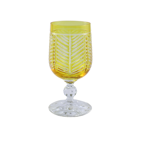 6 Renk Bohemia Crystal Lanza Kahve Yanı Su Bardağı 135ml (6'lı Set) - Margerie Crystal