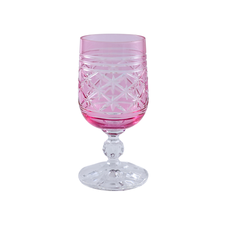 6 Renk Bohemia Crystal Olia Kahve Yanı Su Bardağı 135ml (6'lı Set) - Margerie Crystal