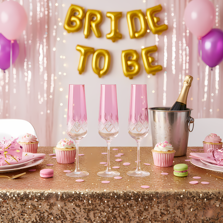 Aria Kristal Flüt Kadeh - Margerie Crystal