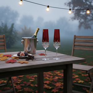 Aria Kristal Flüt Kadeh - Margerie Crystal