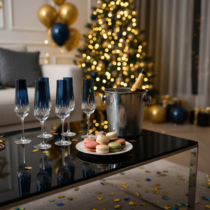 Aria Kristal Flüt Kadeh - Margerie Crystal