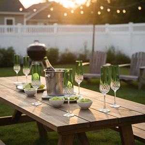 Aria Kristal Flüt Kadeh - Margerie Crystal