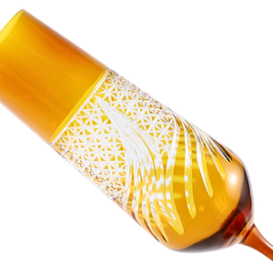 Aurora Kristal Flüt Kadeh - Margerie Crystal