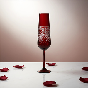 Aurora Kristal Flüt Kadeh - Margerie Crystal