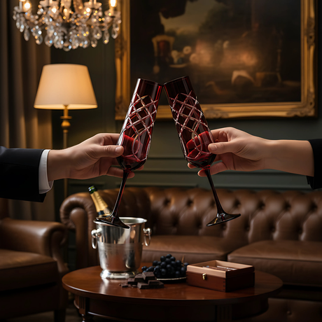 Heritage Kristal Flüt Kadeh - Margerie Crystal