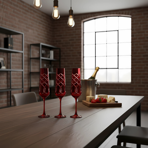 Heritage Kristal Flüt Kadeh - Margerie Crystal