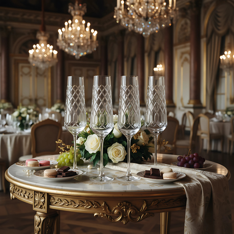 Heritage Kristal Flüt Kadeh - Margerie Crystal