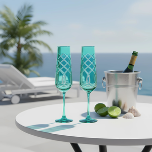 Heritage Kristal Flüt Kadeh - Margerie Crystal